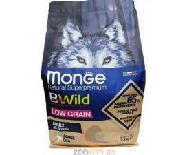 Monge Bwild Low Grain Adult Dog Goose 
